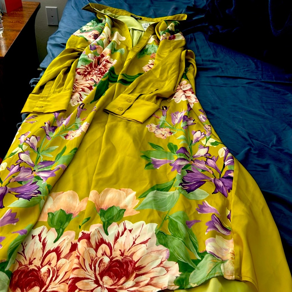 Kimono style dress. Never worn. Too small. Runs small